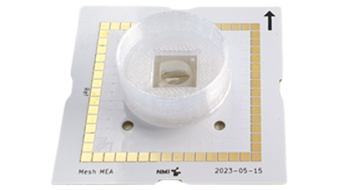 Mesh-MEA-chip-individual---Multi-Channel-Systems-Harvard-Bioscience